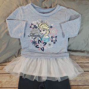 Disney 2pc Frozen's Elsa pant set 3T